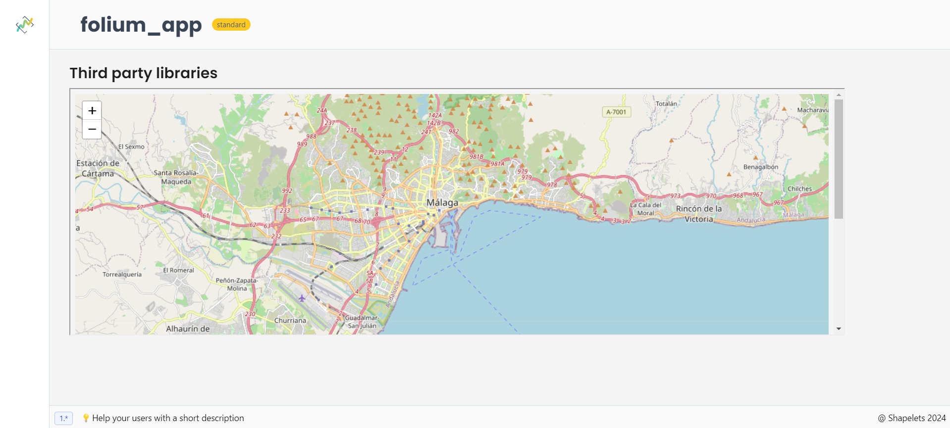 Shapelets Basic DataApp